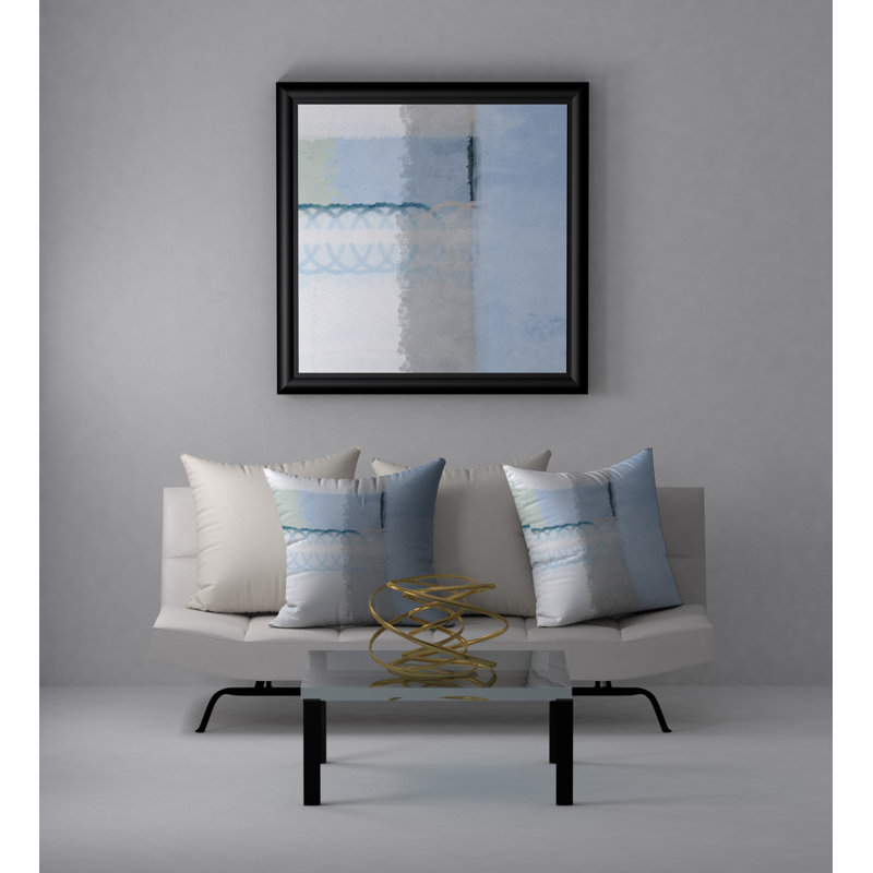 Housse de coussin décorative carrée à arôme simple, 24" X 24"