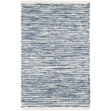 Tideline Navy Handwoven Indoor/Outdoor Rug