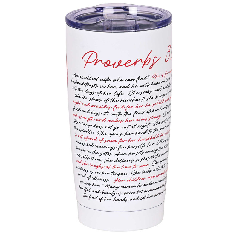 Gobelet Proverbes 31 Femme 20 oz