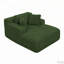 Chaise longue rembourrée en mousse Corduroy-570702640