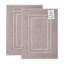 Tapis de bain éponge 100 % coton 850 g/m², ultra doux, très absorbant et à séchage rapide – ce n'est pas un tapis de bain-356625030