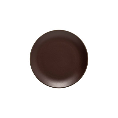 Assiette à salade ou à dessert empilable en grès de 8,5 po, ensemble de 6