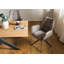 POLSTERSTÜHLE Polyester Blend Upholstered Metal Swivel Chair-103078118