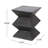 Outdoor Lightweight Concrete Side Table