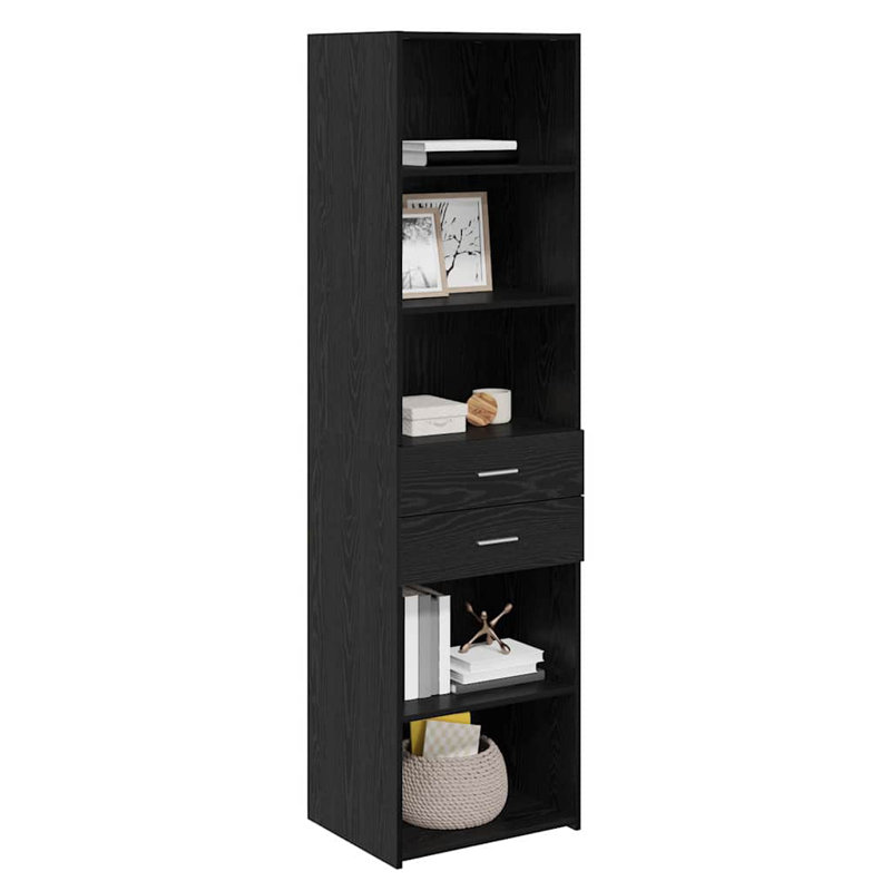 50cm Sideboard, Black Oak