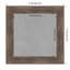 Tableau magnétique encadré en bois dur moka-1260504690