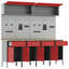 Work Cabinet Set with Storage Manual-643106830