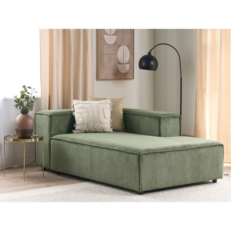 Caldicot Upholstered Chaise Lounge, Left Hand Facing