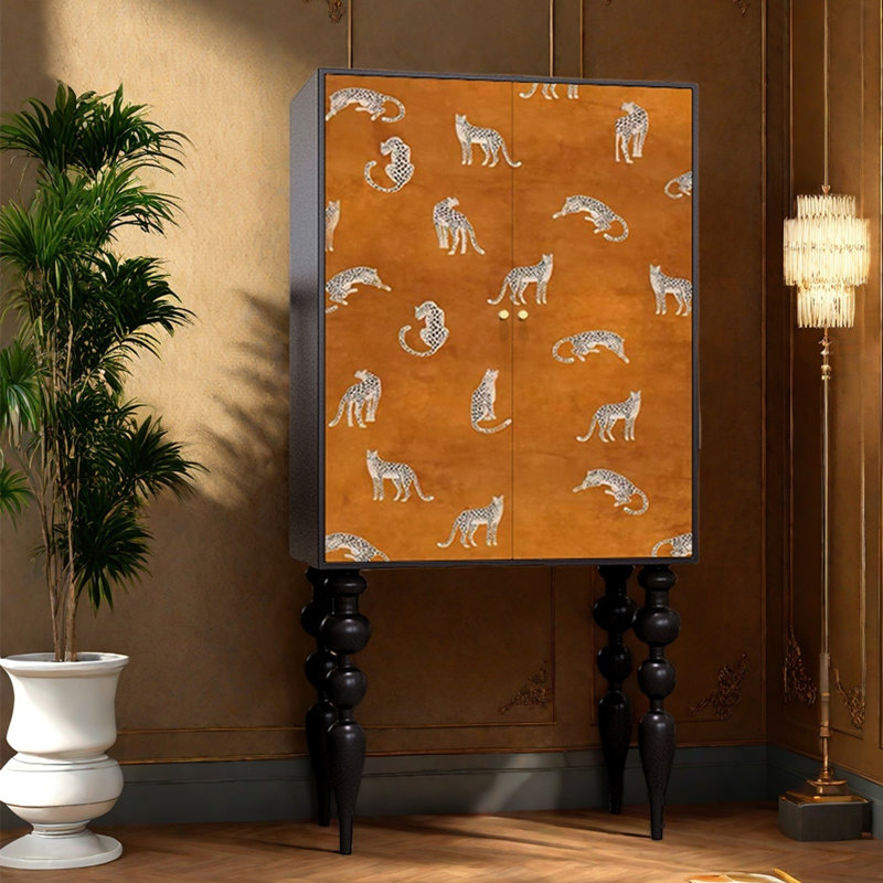 Armoire de salon rétro