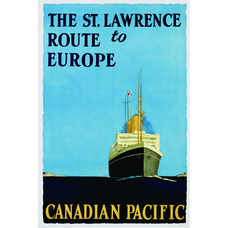 Buy Art for Less St. Lawrence, H 18 po x l 12 po x P 1,5 po