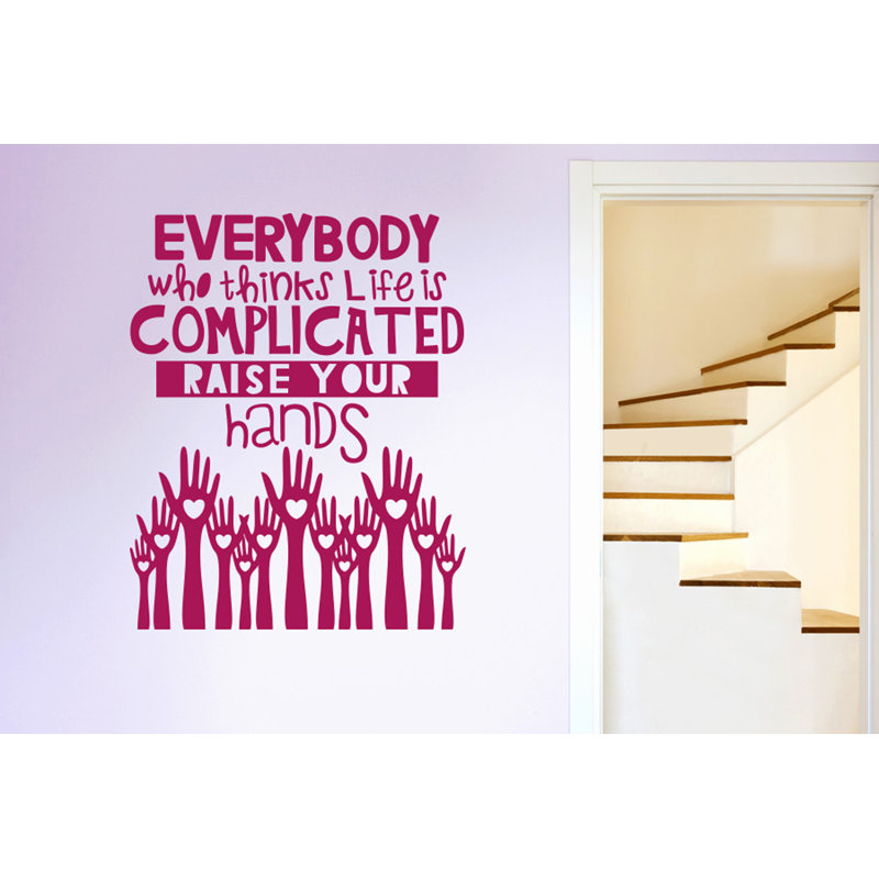 Wall Decal, Violet, Large