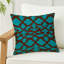 Coussin décoratif intérieur et extérieur brun Trellis-115196934-115196963