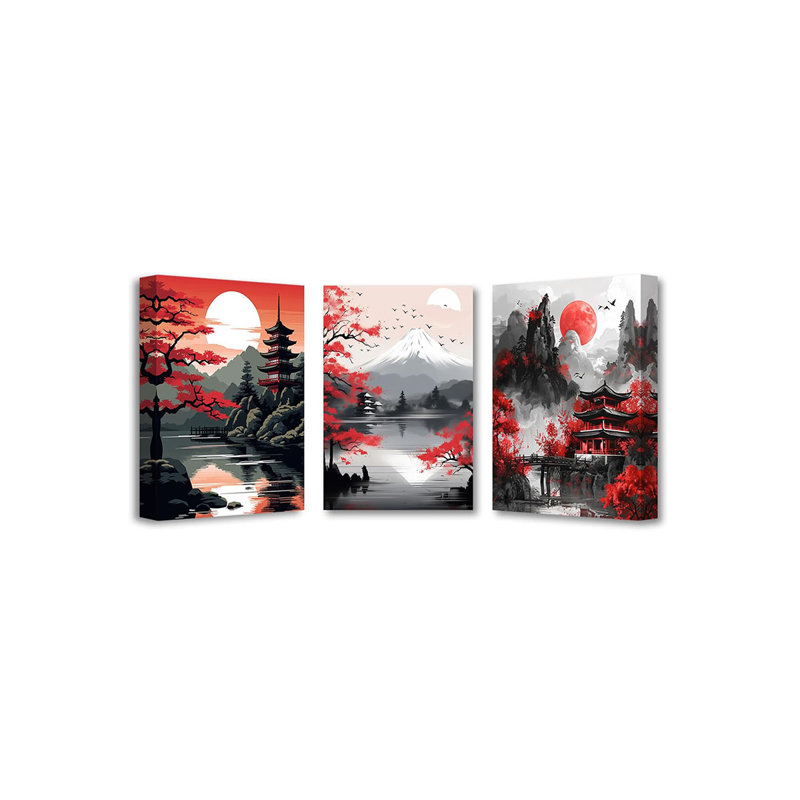 3 Piece Wrapped Canvas Print