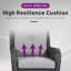 Ensemble de conversation à chaises multiples avec coussins et tables d'appoint 8 pièces Schutt-902705662-902705648