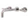 Milano Double Handle Wall Mounted Tub Spout
