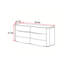 Buffet de style nordique minimaliste