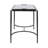 Uttermost Eisen Textured Glass Accent Table