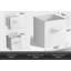 Cubes de rangement pliables Sorbus - paquet de 6, 11 pouces, noir et blanc, tissu, pliable, rangement et rangement, utilisation polyvalente, rangement pliable, léger et durable, blanc-108297099