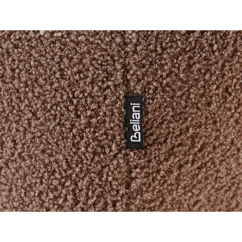 78cm Wide Square Solid Colour Standard Ottoman, Brown, Brown