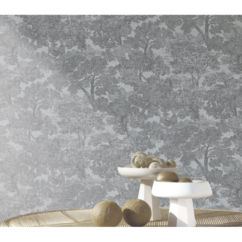 Rouleau de toile Dense Tree, Noir