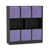 Black/Lilac