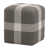 Mélange de polyester gris tourterelle