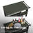 Royal Gourmet 2-Tier Dining Cart, Olive Green