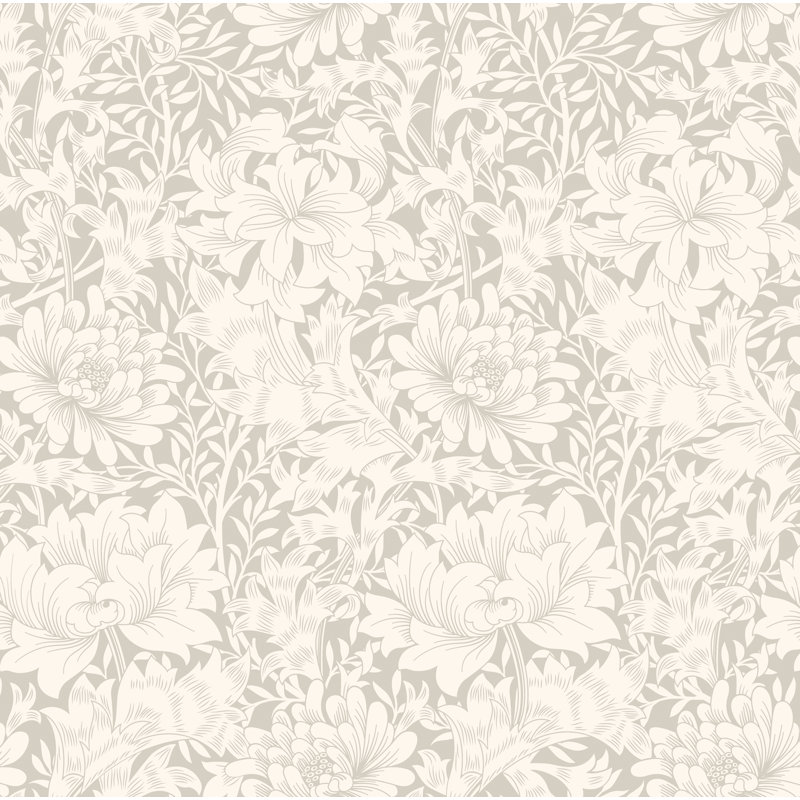 Padstow 10m x 50cm Matte Wallpaper Roll, Dove