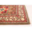 Tapis unique en laine noué à la main Gazni des années 2010 de 3 pi 11 po x 5 pi 9 po brun Quantavia