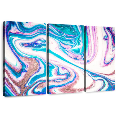 Avery Abstract Oil Pastel