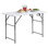 48 in. L Plastic / Acrylic Rectangular Folding Table