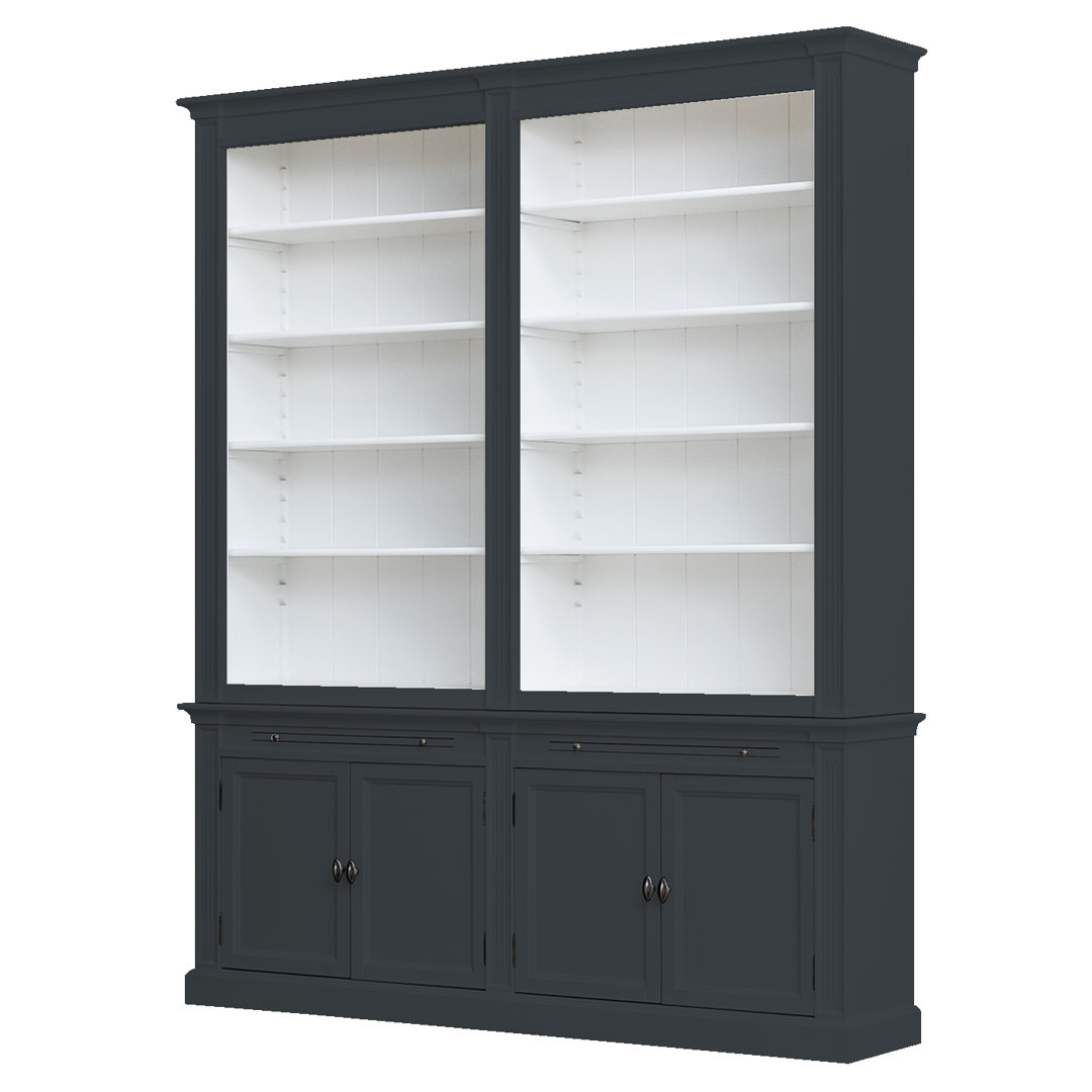 Bowland 240cm H x 200cm W Library Bookcase