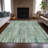 Machine Washable Indoor/Outdoor Xhevrie Aloe Rug-112171415