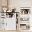 Armoire de rangement d'angle 33 "avec station de charge-132295543