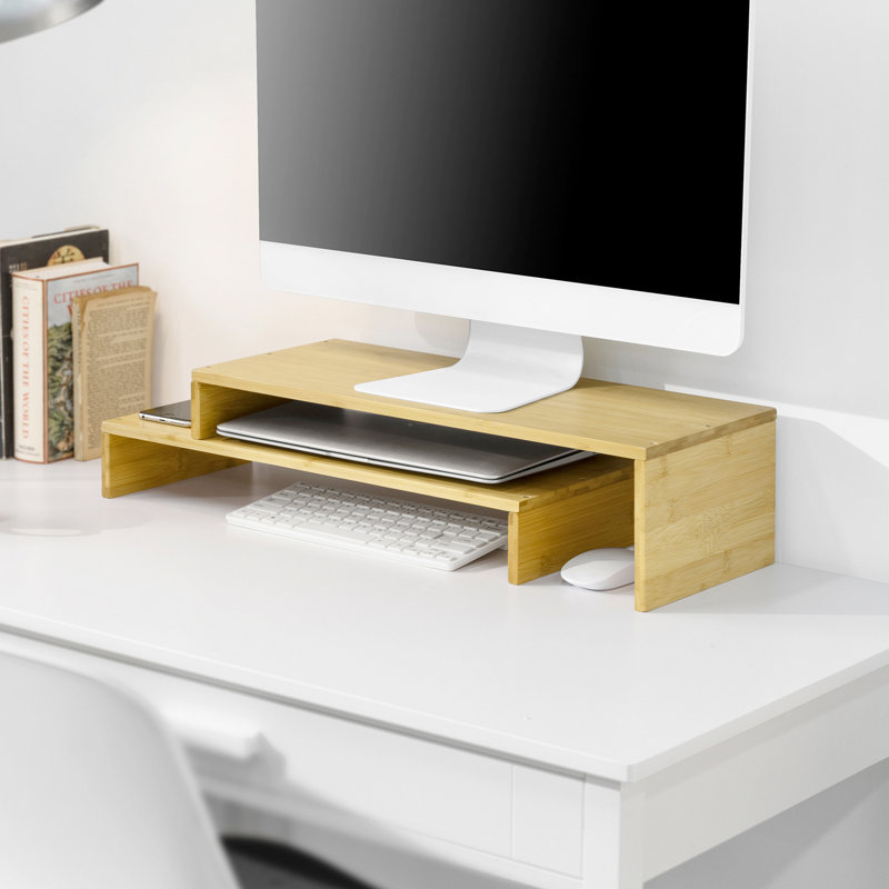 Guterding Bamboo Monitor Stand