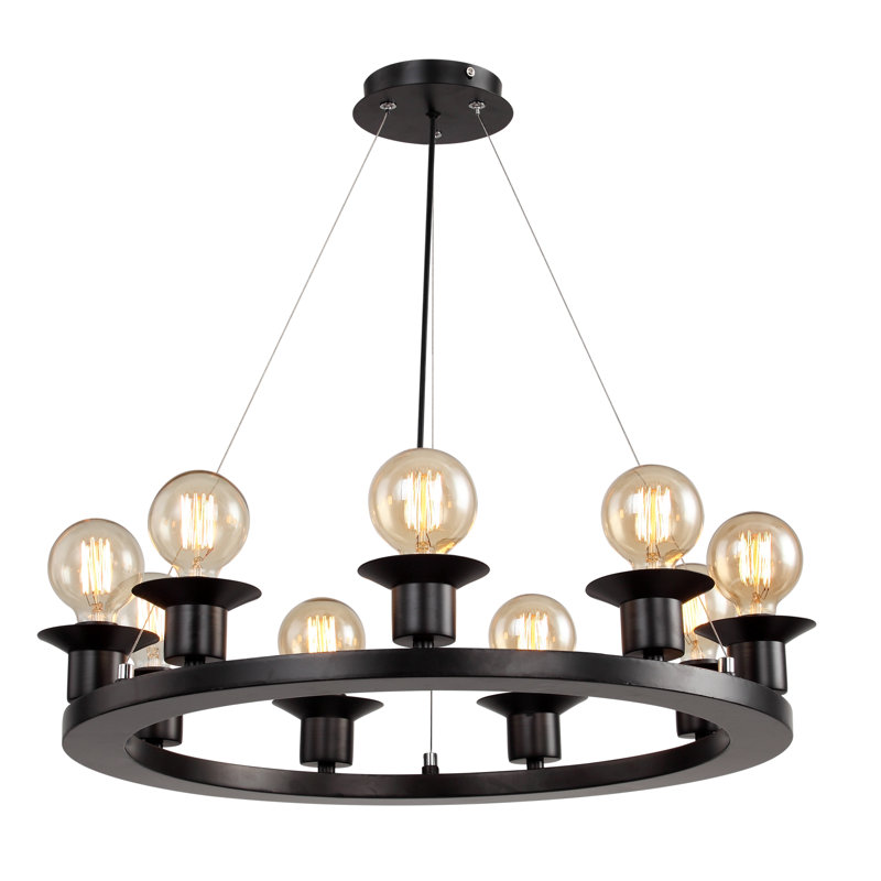 Lustree 9 lumières façon bougie