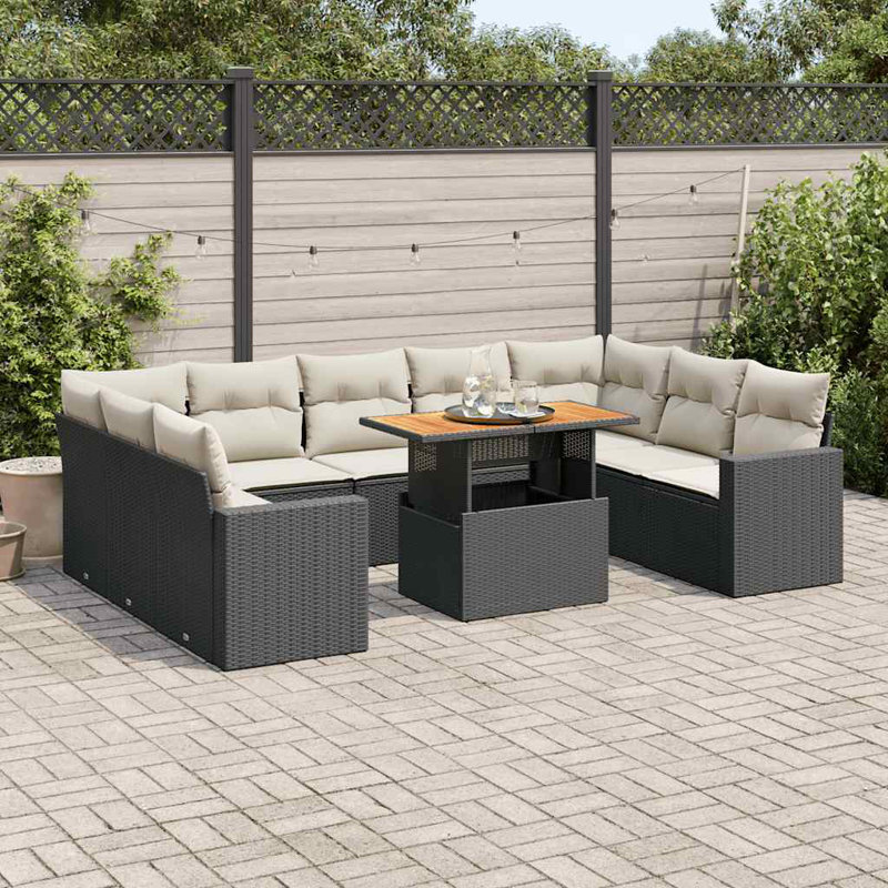 Ensemble de canapé de jardin Vidaxl