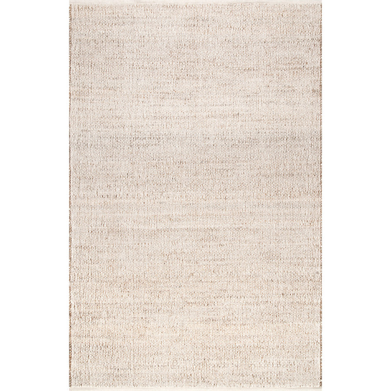 Tapis en jute et coton Helton Farmhouse, Rectangle 11 pi 6 po x 14 pi 6 po