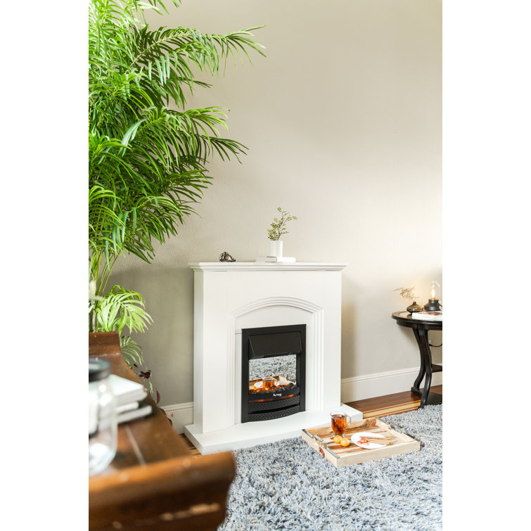 e-Flame Abbotsford Solid Wood Fireplace Surround u0026 Reviews | Wayfair