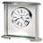 Glenmont Modern & Contemporary Roman Numeral Metal Quartz Movement / Crystal Tabletop Clock in Silver
