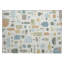 Tapis Mid-Century moderne lavable à la machine intérieur / extérieur Jourdan ACN2393-59111434