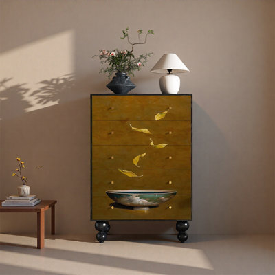 Five Drawer Home Storage Cabinet