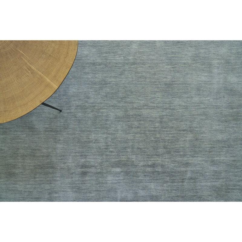 Dove Wool Area Rug in Slate, Rectangle 8' x 10'