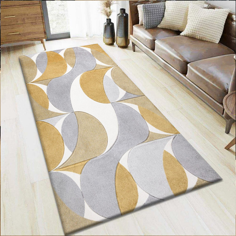 Akeema Abstract Area Rug, Rectangle 200 x 290cm 