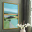«Bright Coloured Countryside III», reproduction encadrée - bois massif-1118457799
