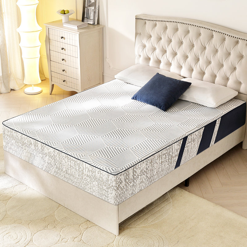 Matelas en mousse viscoélastique 12 ", Très grand lit