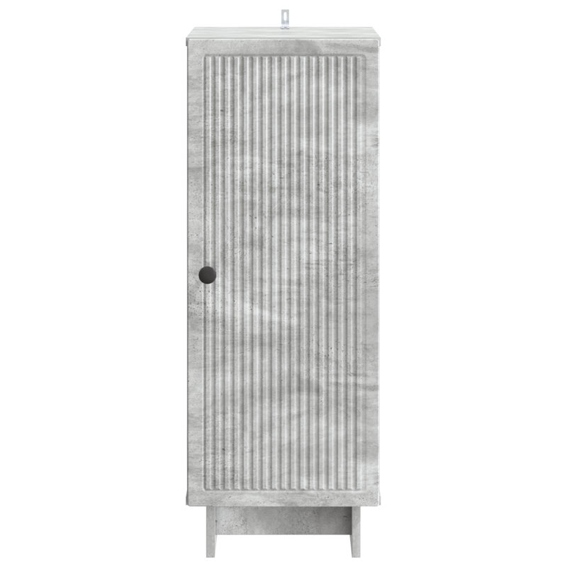 33 cm W Sideboard, Concrete Grey