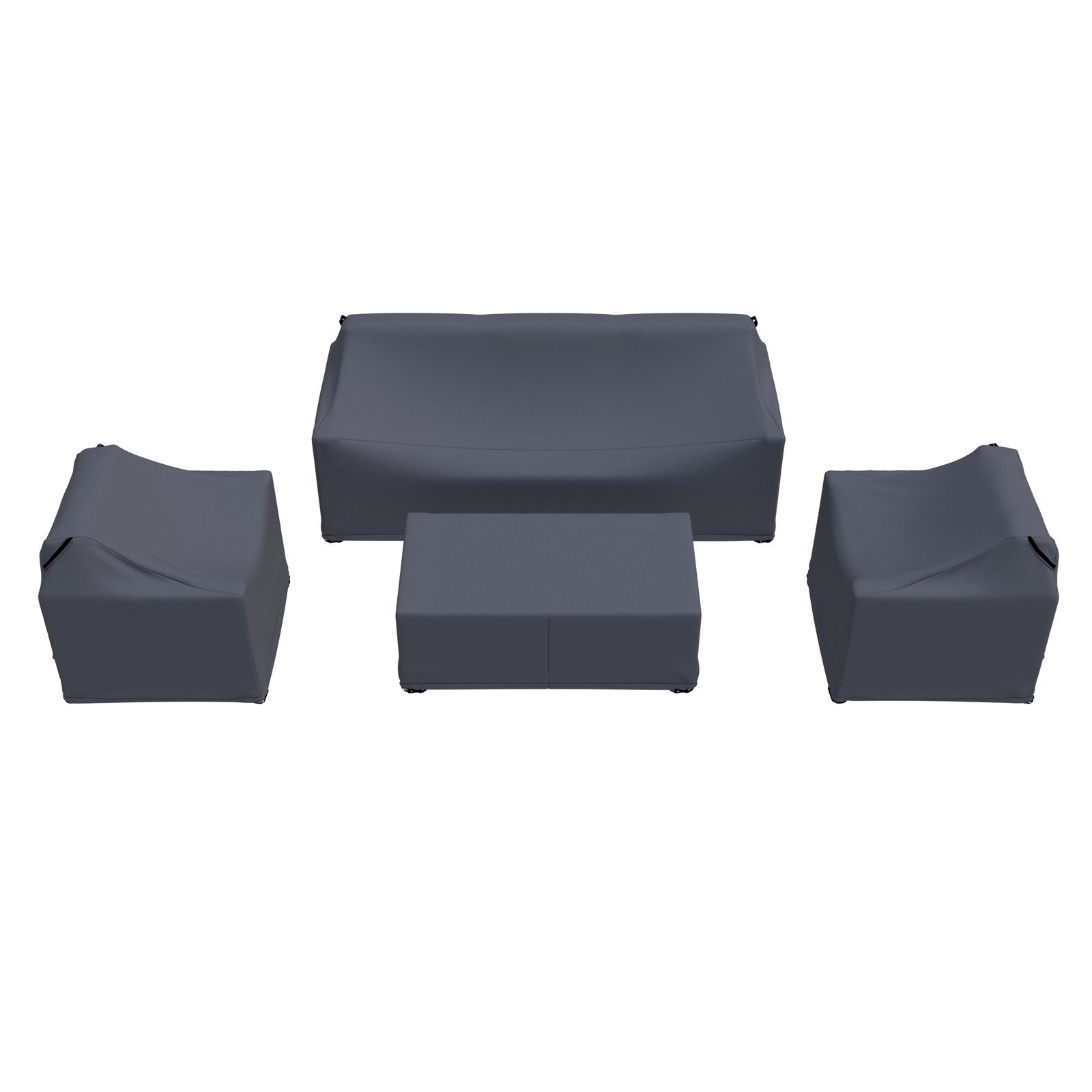 Jayton Outdoor Conversation Set Group Seating Patio Furniture Covers