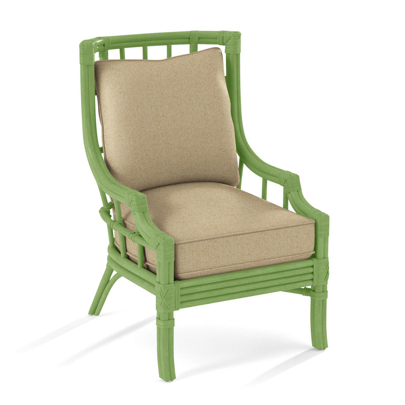 Seville Armchair, Elite Sand; 0321-74, Frost White