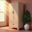 Garde-robe en acier blanc avec tablette réglable et tringle suspendue - 1 tiroir, l 31,5 po x P 17,72 po x H 60,16 po